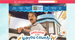 Desktop Screenshot of bayoucountrychildrensmuseum.org