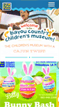 Mobile Screenshot of bayoucountrychildrensmuseum.org